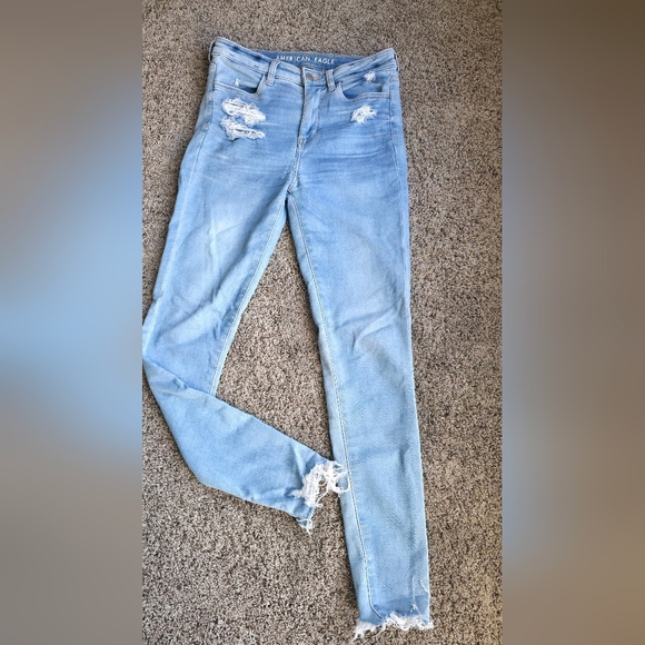 American Eagle Outfitters Denim - American Eagle Distressed Women Jeans, Hight Waisted, Skinny And Sexy. Casual
